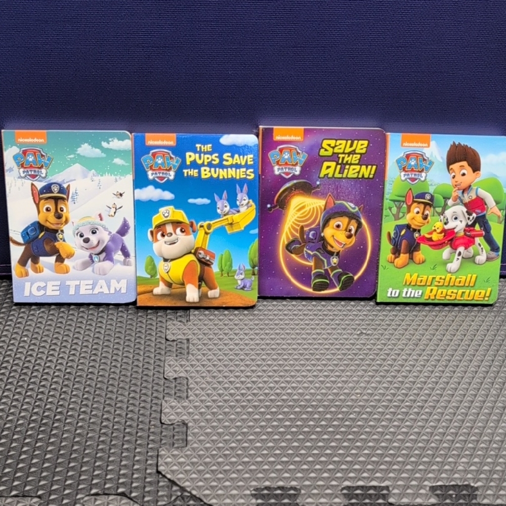 Paw Patrol Storybook Collection - Blue, Yellow, Purple